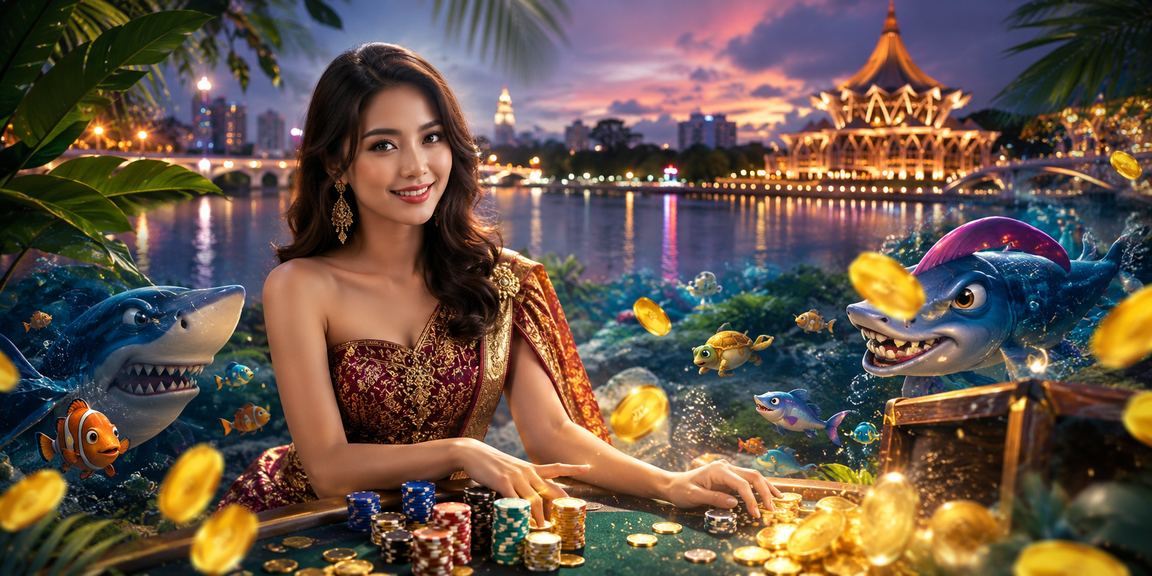 Permainan memancing digital sebagai salah satu sukan maya dan hiburan interaktif